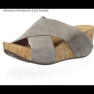Chocolat Blu Mackenzie Wedges In Gray